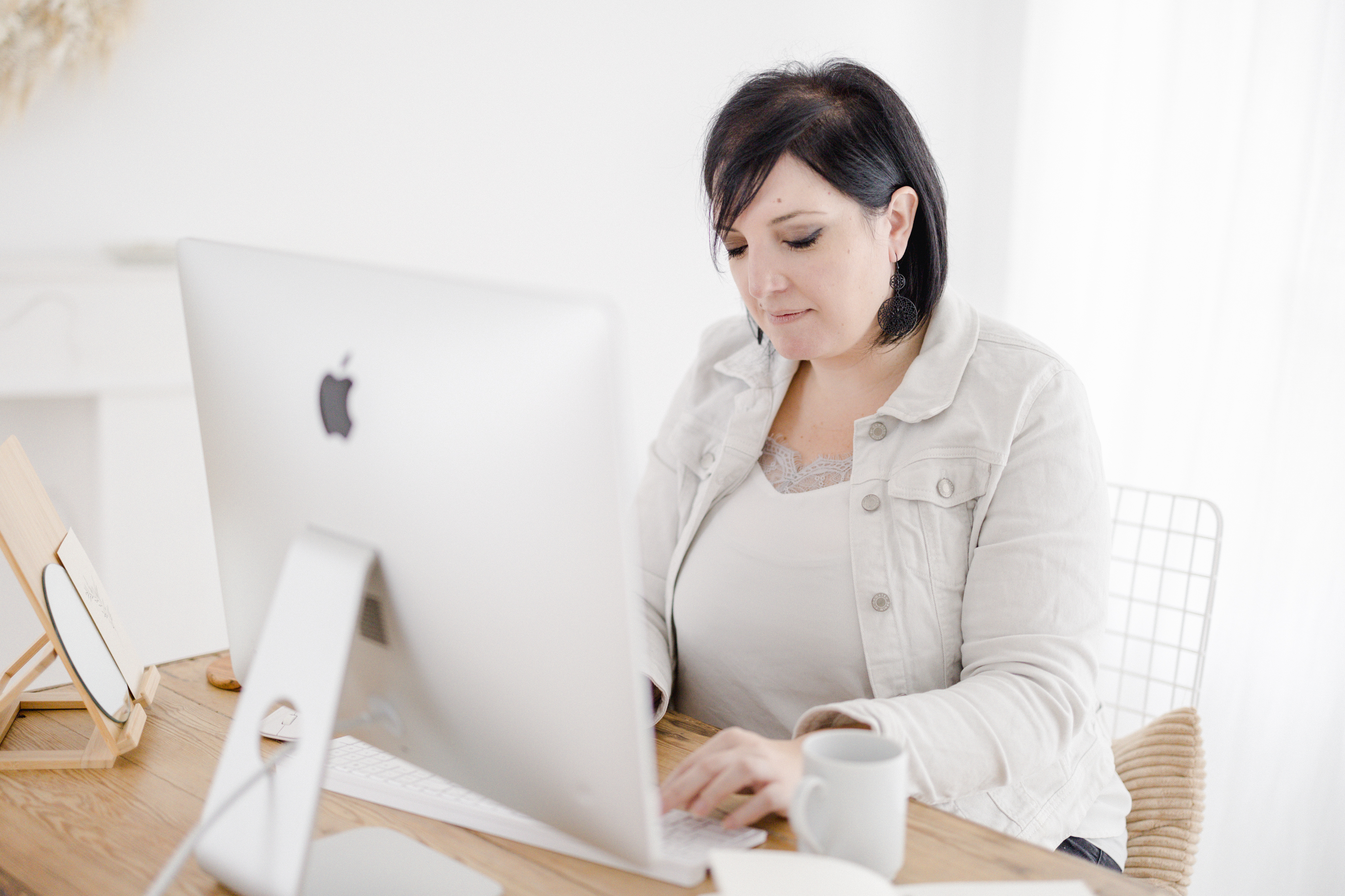 Consultation branding personnalisée avec une cliente entrepreneure